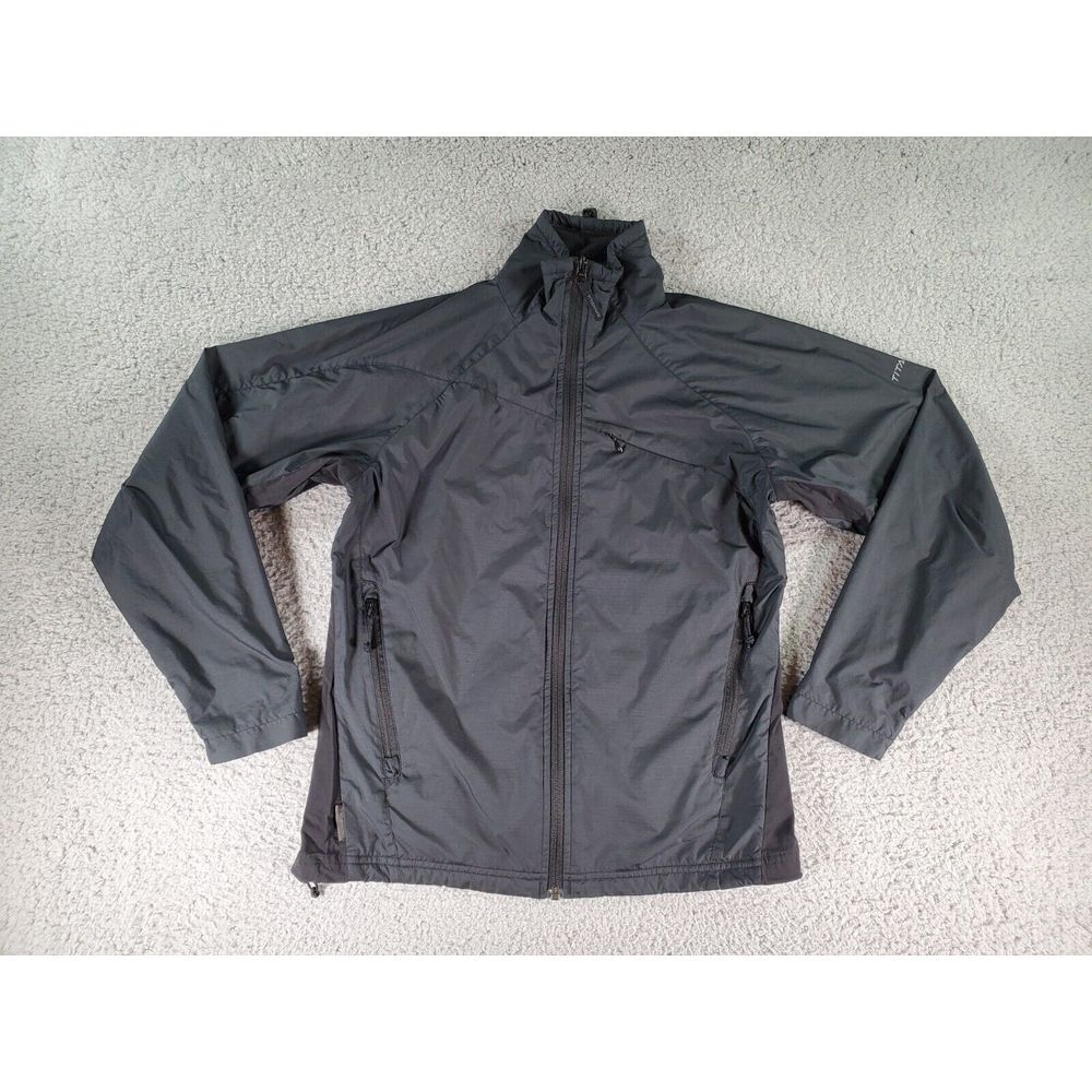 Columbia Titanium Jacket Womens Small Black Long‎ Sleeve Full Zip Windbreaker